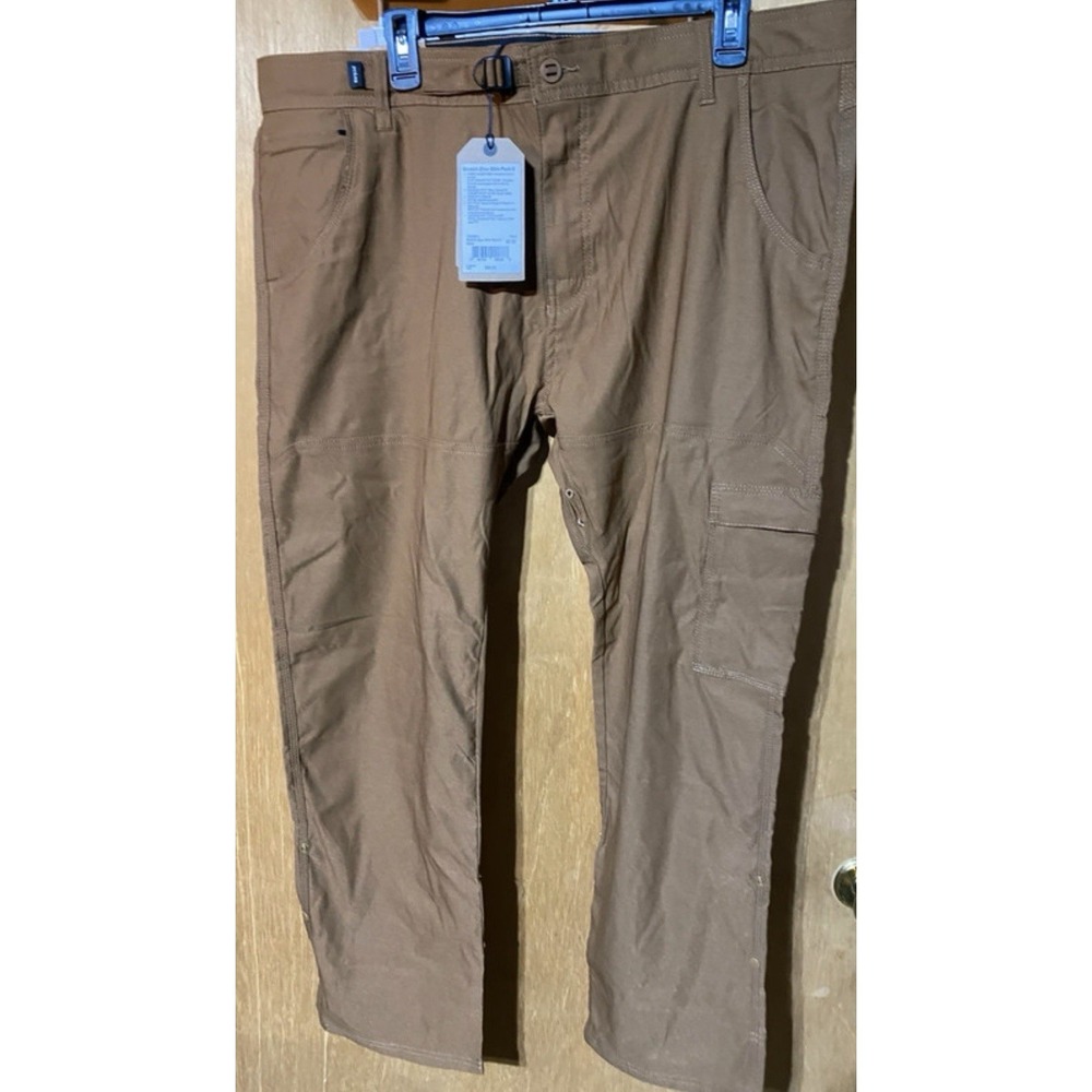 PrAna Men's Stretch Zion Slim Pants II Tapered Leg Size 40" X 34"